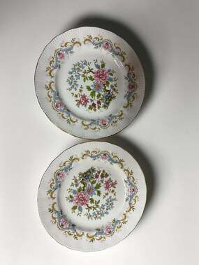 Royal Standard Mandarin Fine Bone China Salad Plates Set of 2